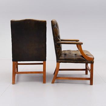 KARMSTOLAR, 1 par, England, 1900-tal.