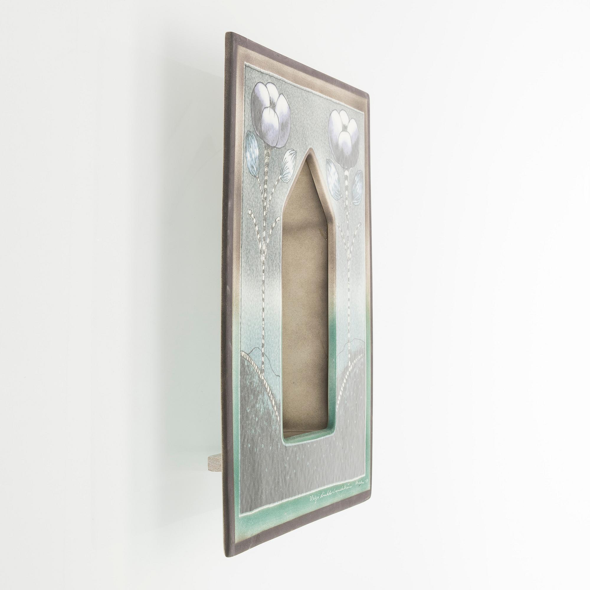 Heljä Liukko-Sundström, lampett, keramik, signerad Heljä Liukko-Sundström Arabia -88.