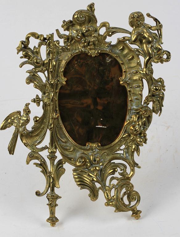 RAM, mässing, nyrokoko, 1800-talets slut.