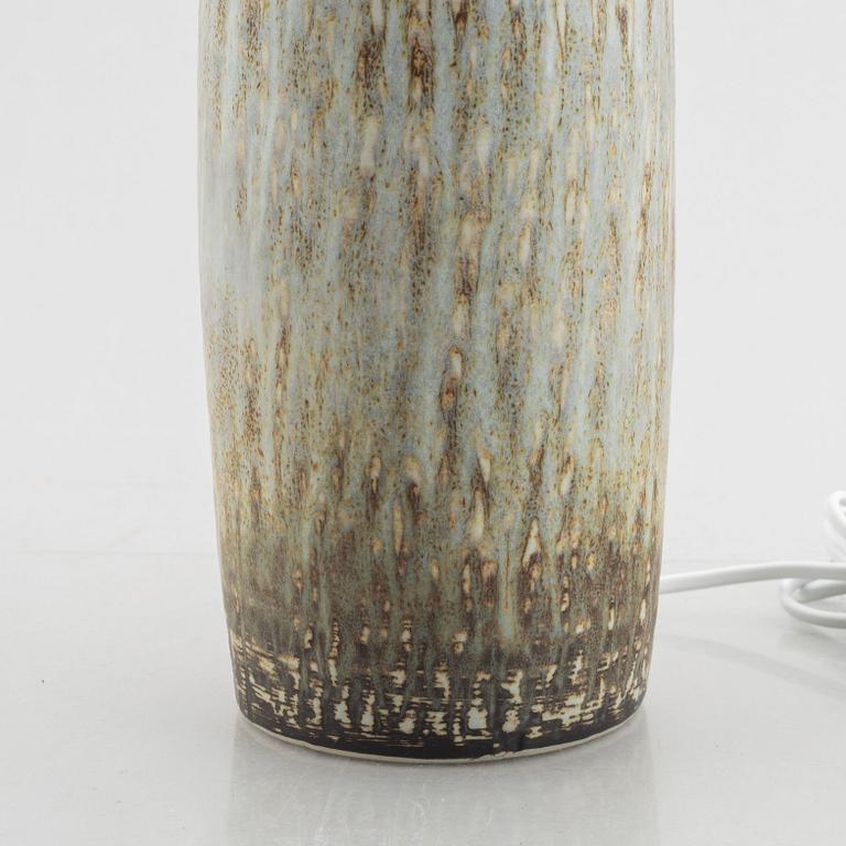 Gunnar Nylund, bordslampa, stengods, "Rubus", Rörstrand.