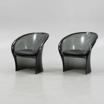 Pierre Paulin, a pair of 'Flower chair' armchiars, Magis.