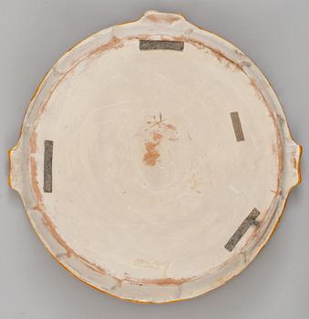 HANDFAT, majolika. Italien, Historismus, 1800-talets slut.