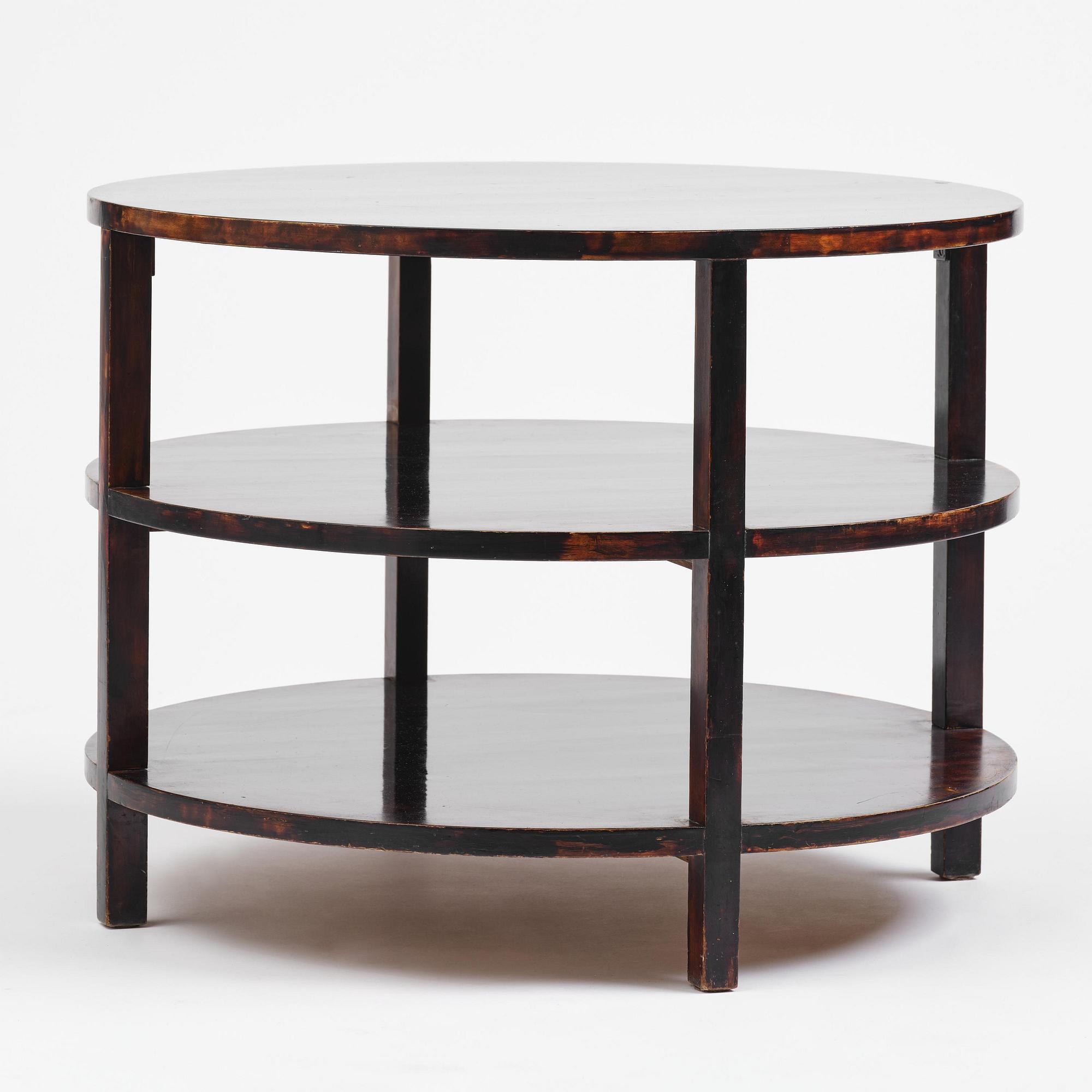 Björn Trägårdh, a rare coffee table model 158, Firma Svenskt Tenn, Stockholm, 1930s.