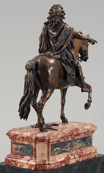 Pietro Sormani, Equestrian sculpture with Louis XIV.