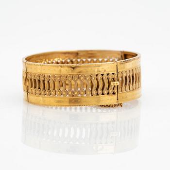 Arm ring, 18k gold.