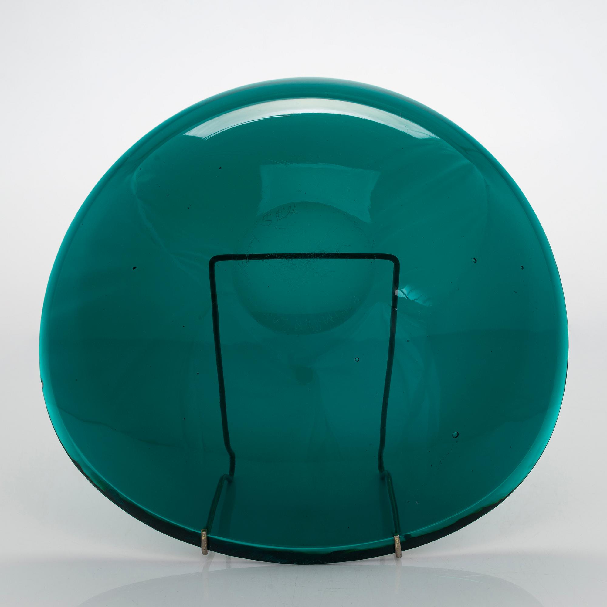 Nanny Still, art glass, signed Riihimäen Lasi OY Nanny Still.