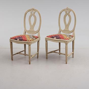 STOLAR, 1 par, gustavianska, 1700-talets slut.