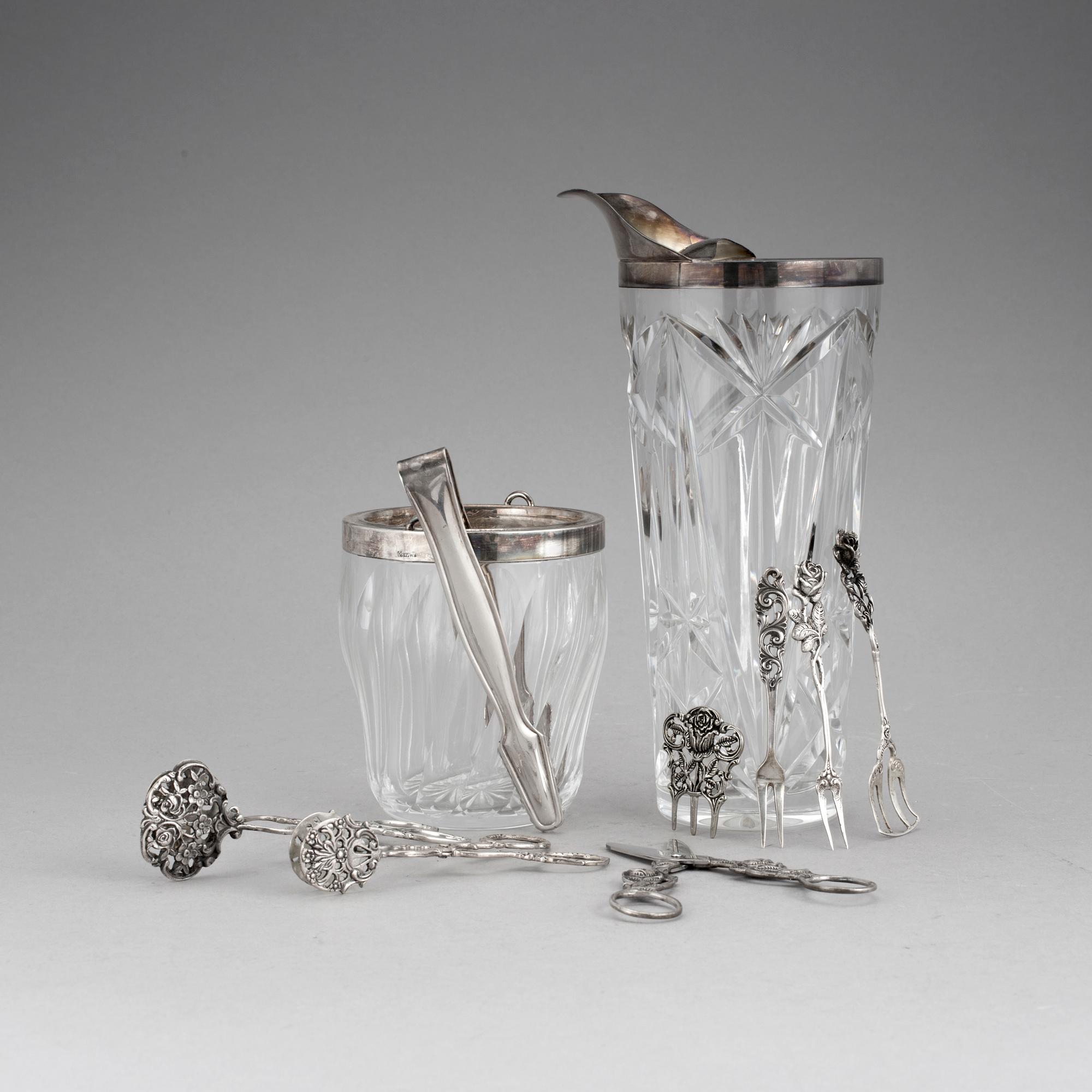 PARTI SILVER, 10 delar, bland annat GEWE, Malmö, 1974.