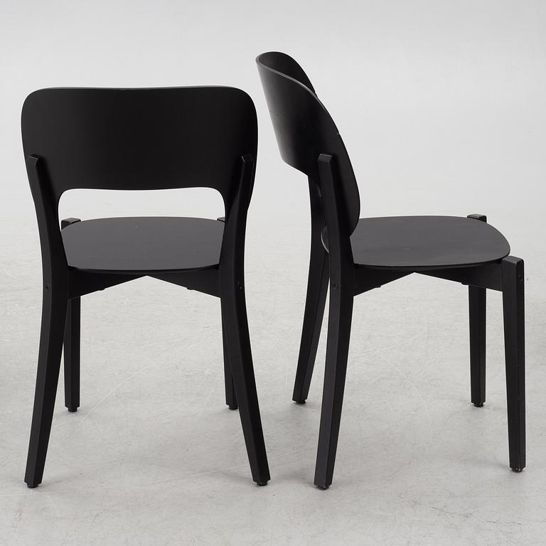 Marit Stigsdotter & Staffan Lind, eight 'Luna' chairs, Stolab.