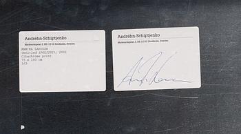 Annika Larsson, "Utan titel (Poliisi)", 2002.