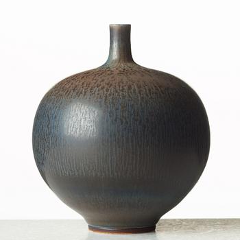 Berndt Friberg, a stoneware vase, Gustavsberg studio, Sweden 1965.