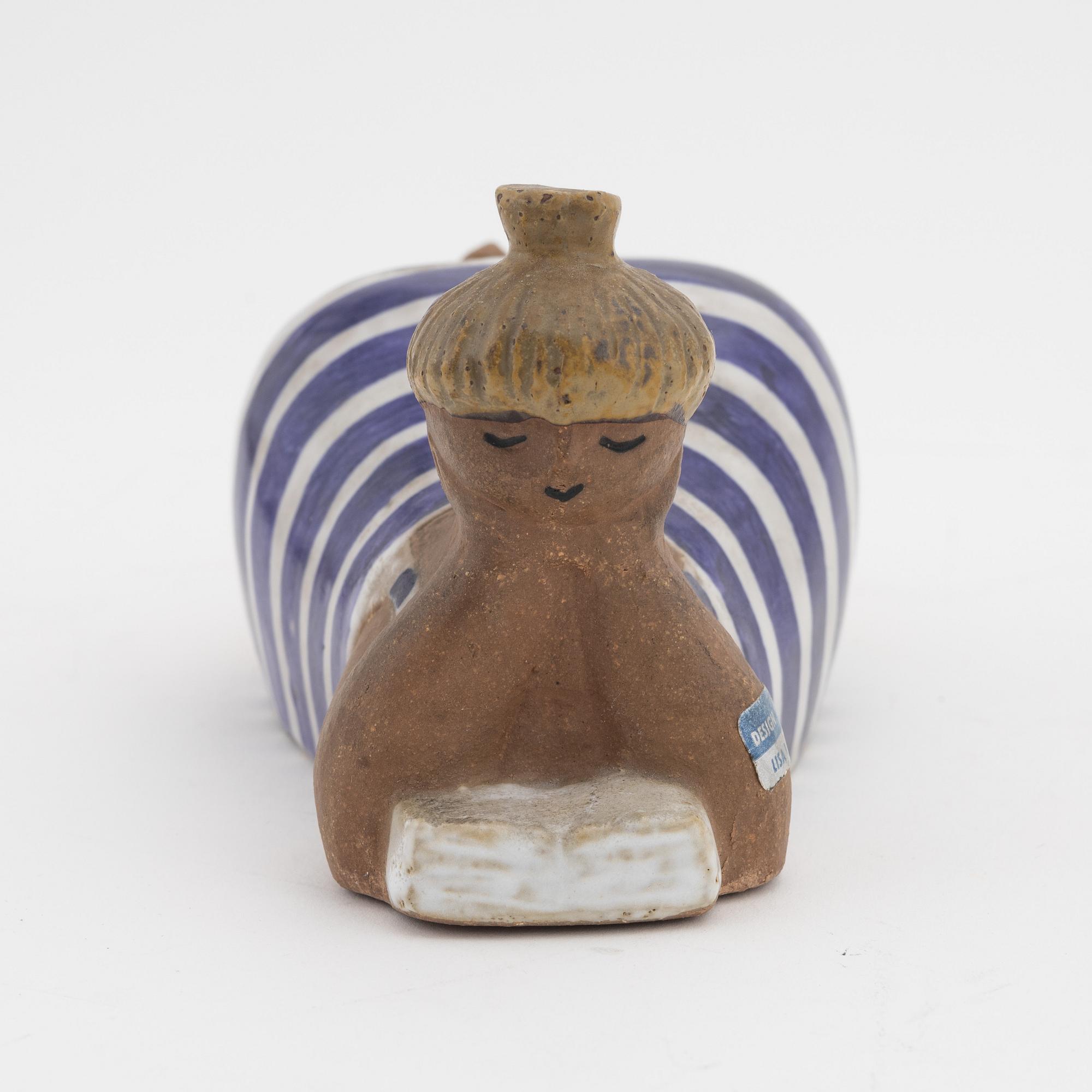 Lisa Larson, a 'Beata' stoneware figurine, Gustavsberg, Sweden.