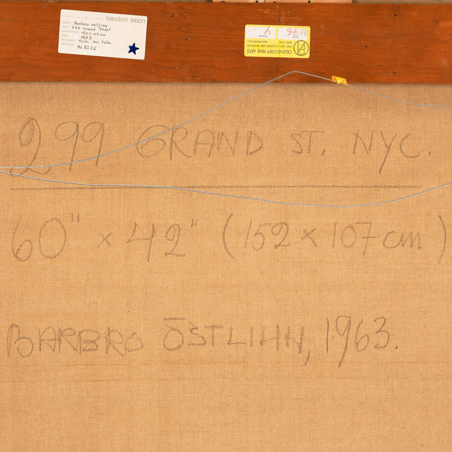 Barbro Östlihn, "299 Grand St. NYC.".