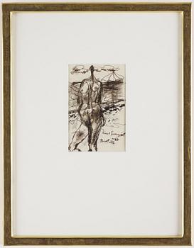 KARL GRANQUIST, indian ink, signed and dated Biot 28.6-67.