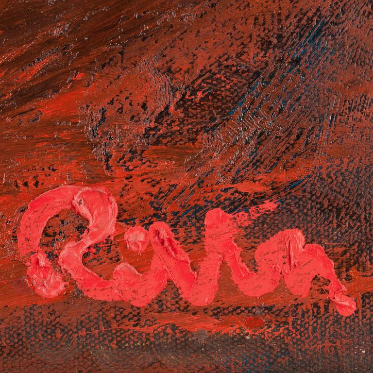 RALPH RILTON, olja på duk, sign, dat a tergo 1950.