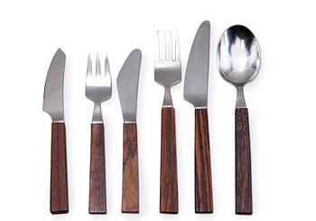 216. Bertel Gardberg, FLATWARE, 41 PIECES.