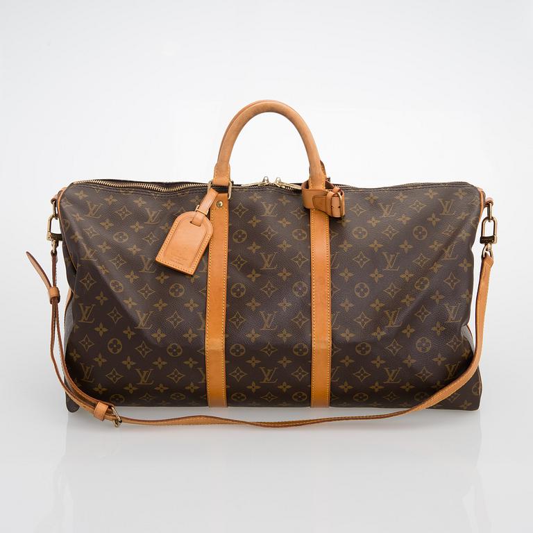 Louis Vuitton, 'Keepall 55 bandoulière', weekend bag.