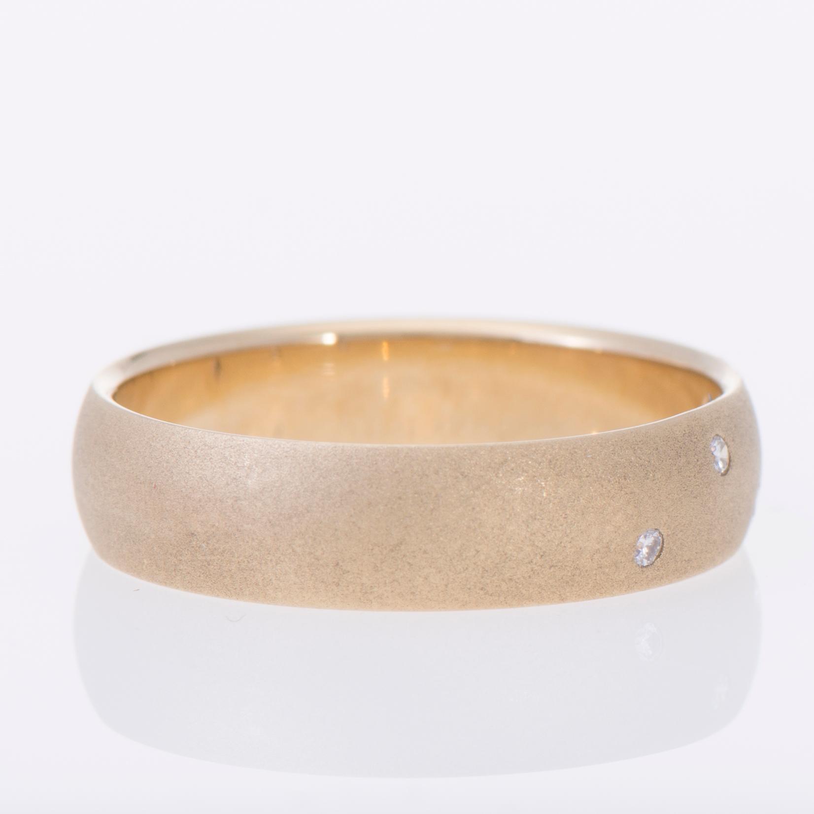 RING, 18K guld, briljantslipade diamanter. Vikt ca 5,2 g.