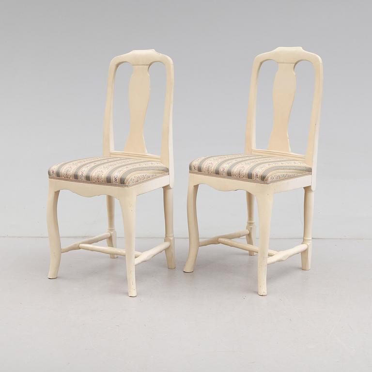 STOLAR, 5 st snarlika, allmoge, 1700-/1800-tal.