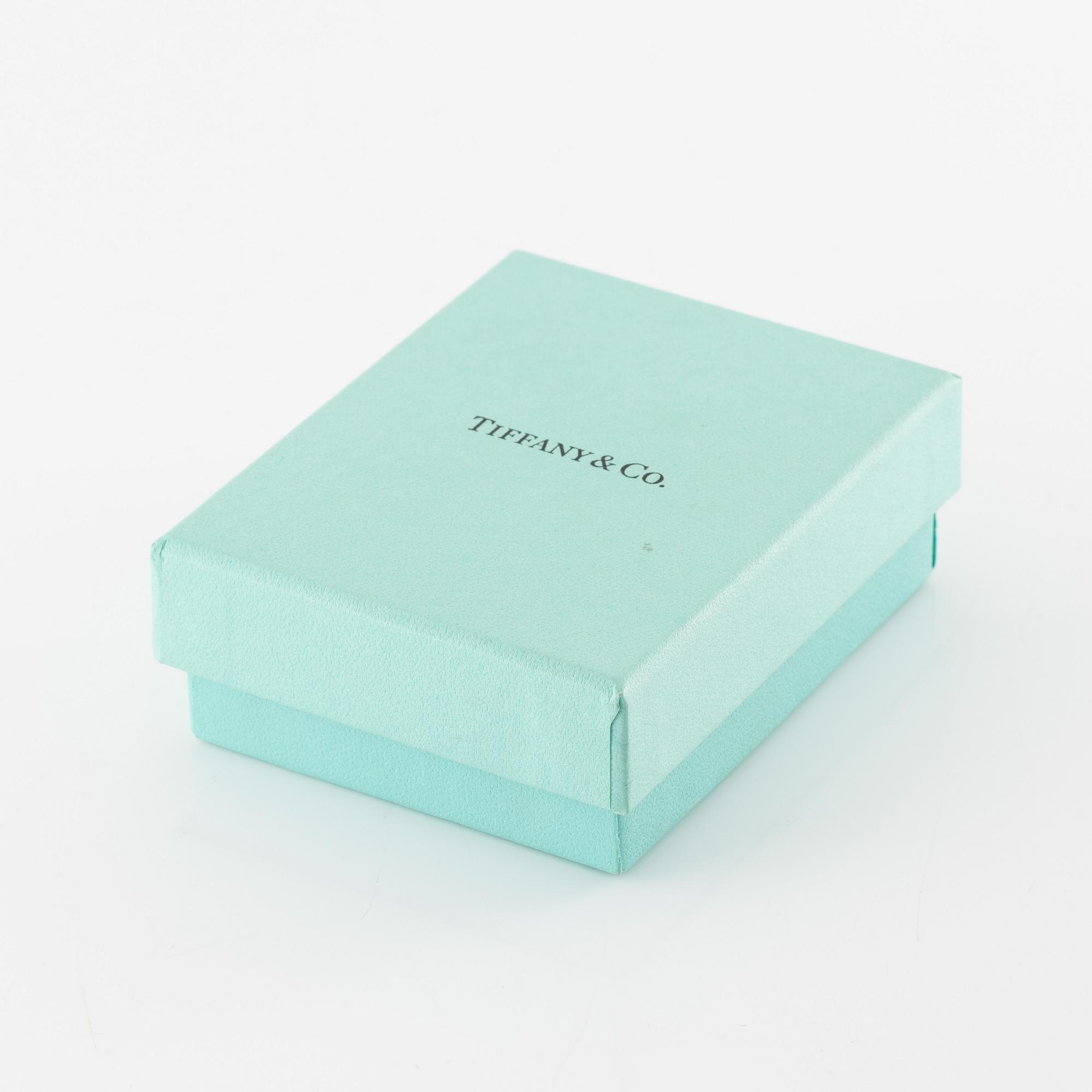 Tiffany & Co, Elsa Peretti, "Color by the yard", earrings, silver and tanzanites.