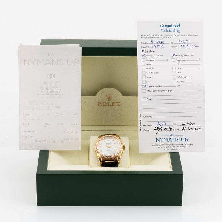 Rolex,, Datejust, "Mother of Pearl Diamond Dial".