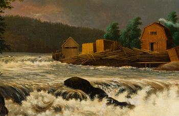 Lennart Forstén, Koskimaisema.