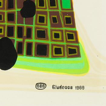 Friedensreich Hundertwasser, 'Good Morning City - Bleeding Town',