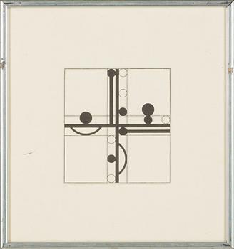 Leonhard Lapin, a set of twelve lithographs from the series 'A Mashine'.