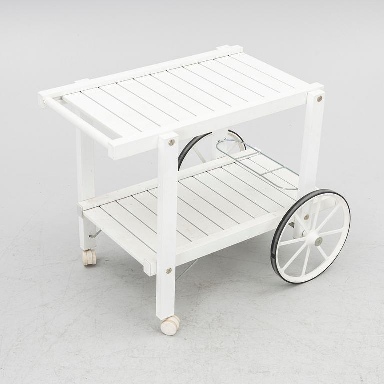 Elsa Stackelberg, serving cart, Fri Form, contemporary.