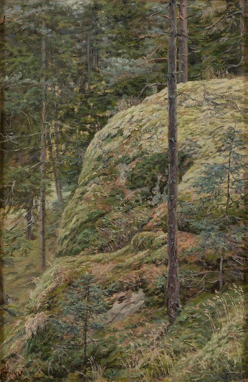 Berndt Lindholm, Skogsvy.