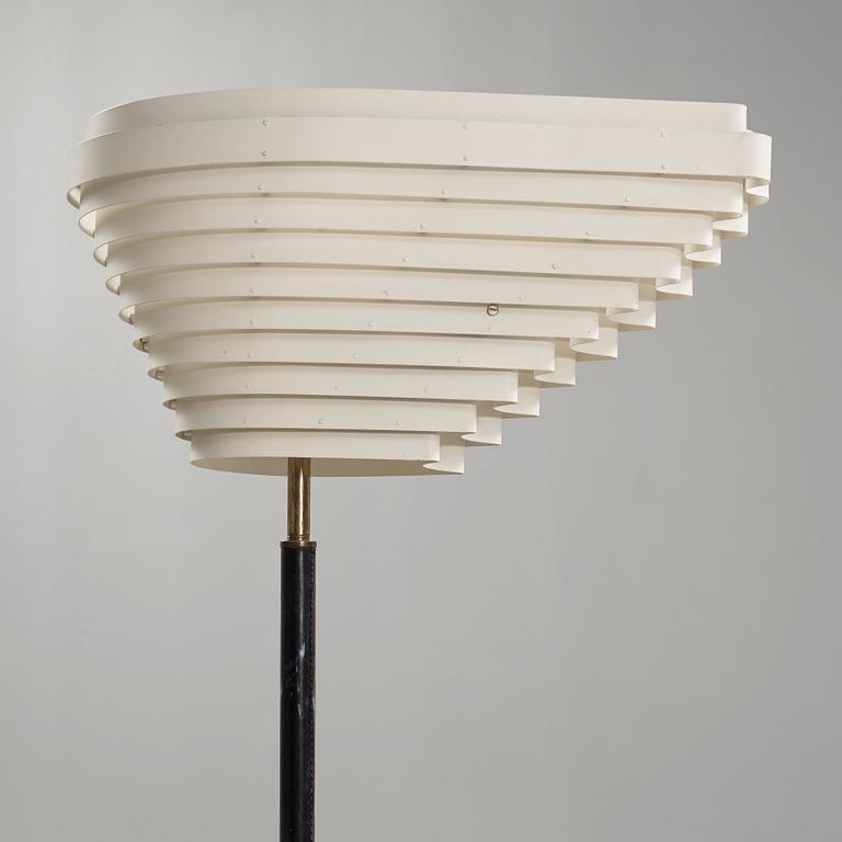 An Alvar Aalto 'A805' floor lamp, Valaistustyö, Finland probably 1950's.