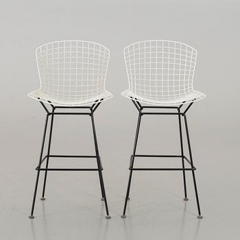 HARRY BERTOIA, barstolar, ett par, Knoll International.