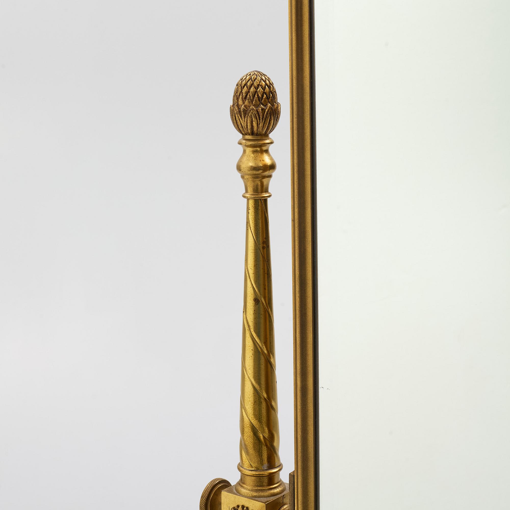 Golvspegel, 1900-talets mitt.