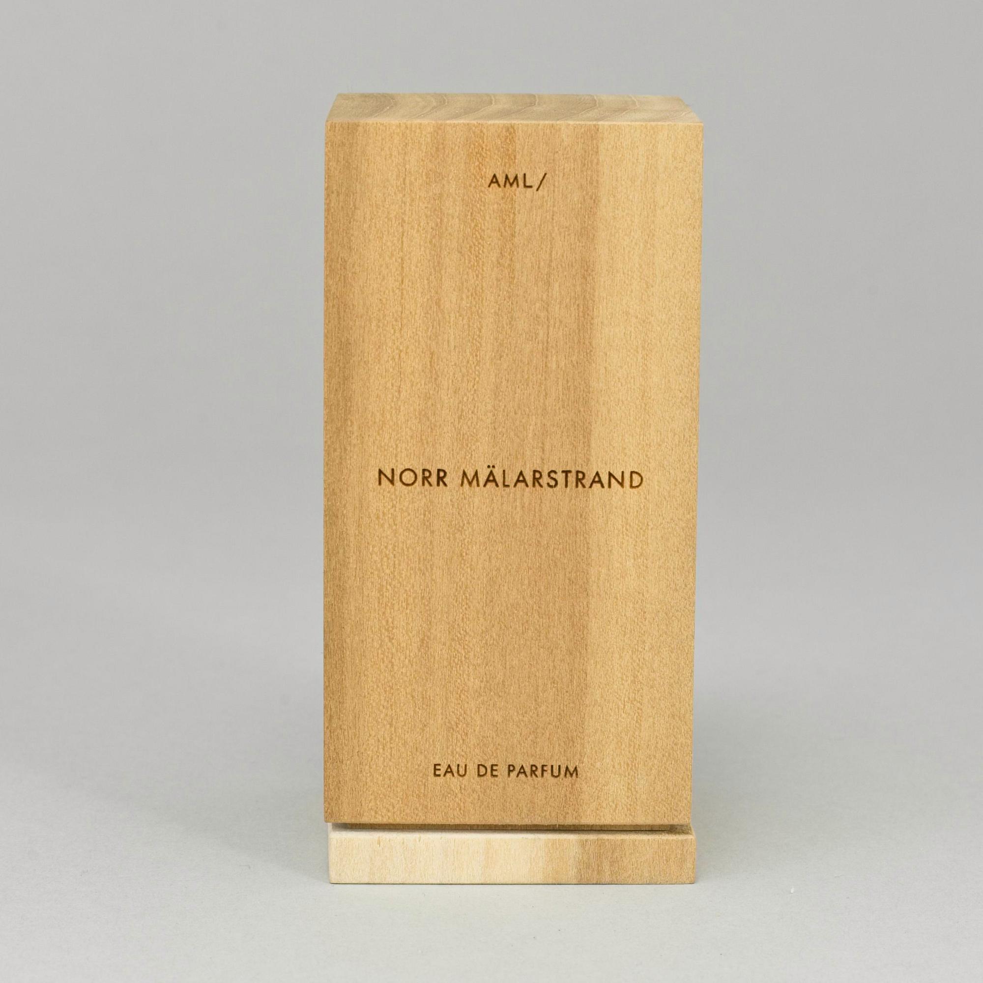 ANDREAS MARTIN-LÖF, "Norr Mälarstrand", eau de parfum,  limited edition of 50 bottles, 2018.