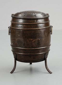 VATTENTUNNA, koppar. 1800-tal.