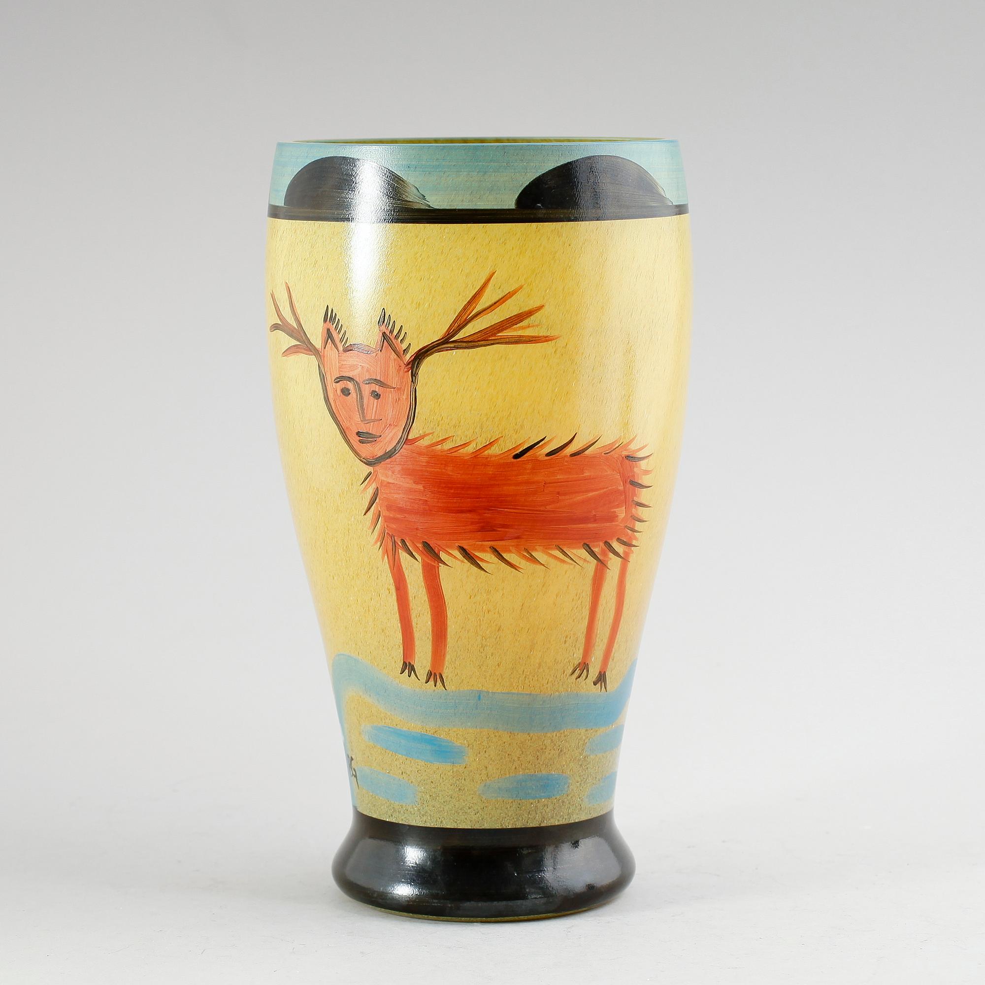VAS, glas, Ulrica Hydman-Vallien, Kosta Boda.