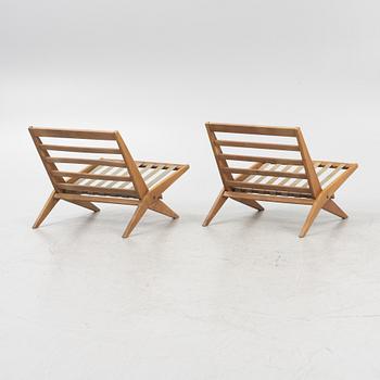 Gillis Lundgren, armchairs, "Bumerang", Ikea, 1950s/60s.