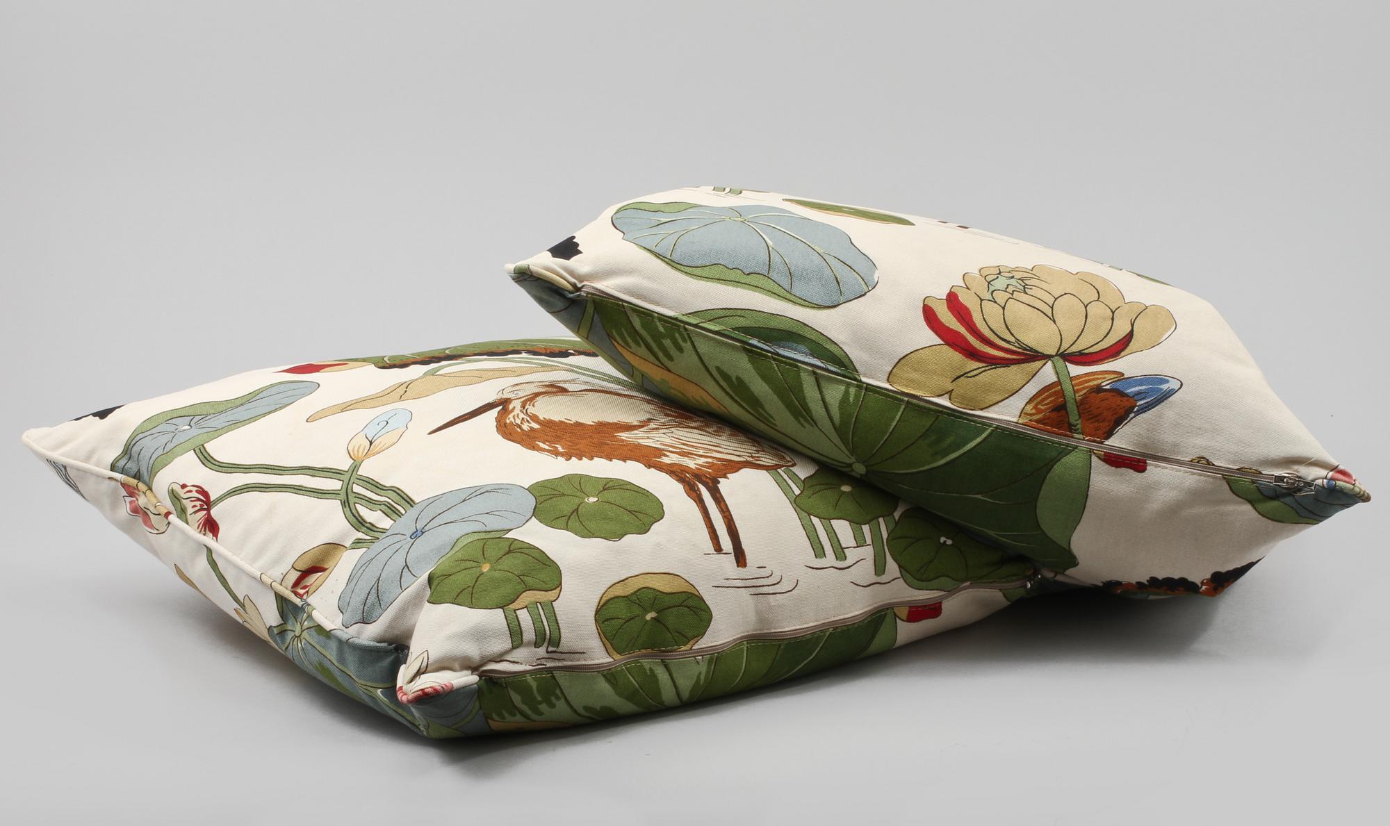 KUDDAR, 4 st, "Lotus", G P & J Baker, England, 1900-talets fjärde kvartal.