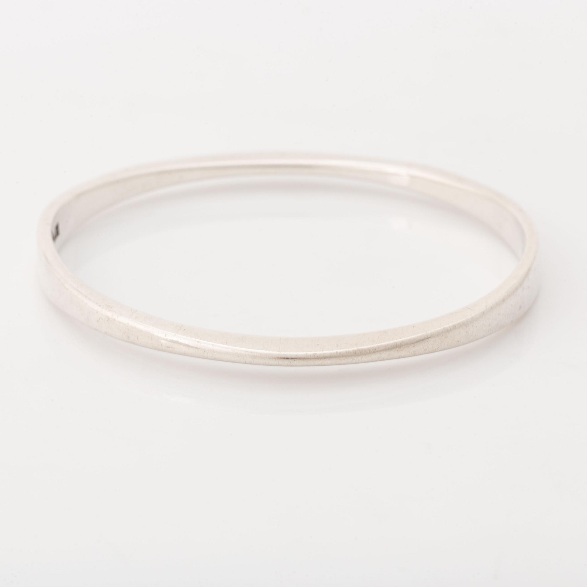 A silver bracelet, CE Palmberg for Alton.