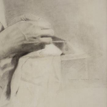 Francisco Lopez, A woman crafting.