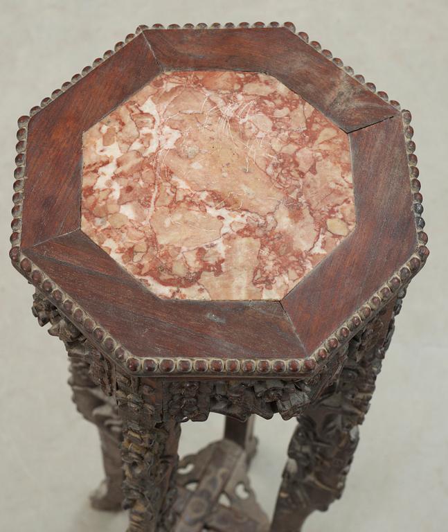 PIEDESTAL, Kina, 1800-tal.