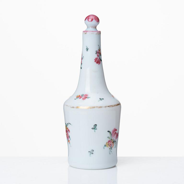A Russian bottle with stopper, circa 1800.