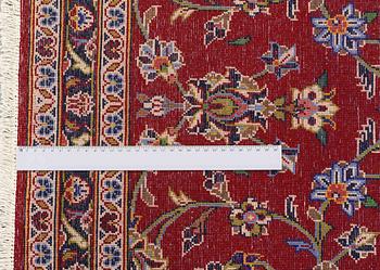 A runner from Kashan, around 500 x 93 cm.
