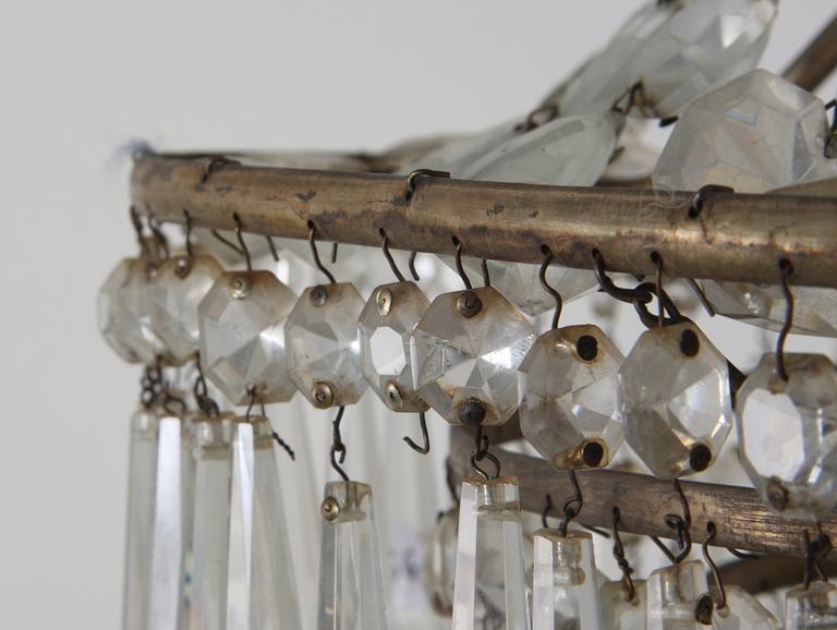 LJUSKRONA, gustaviansk stil, omkring 1900.