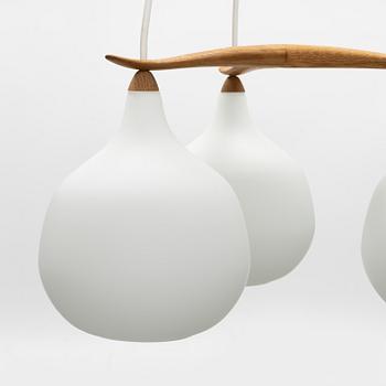 Uno & Östen Kristiansson, taklampa, Luxus, Vittsjö, 1960/70-tal.