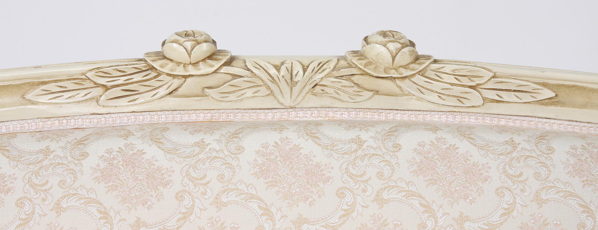 SALONGSGRUPP, 6 delar, gustaviansk stil, 1900-tal.