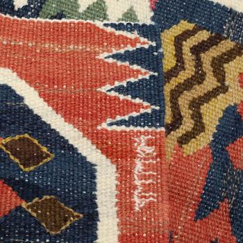 VÄVNAD, "Röd häst", Märta Måås-Fjetterström, signerad AB MMF, ca 39 x 40 cm.