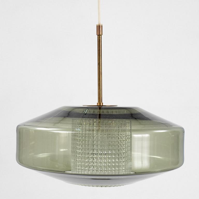 Carl Fagerlund. A ceiling lamp, Orrefors.