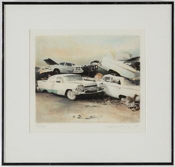 ULF WAHLBERG, lithographs in colour, 1977, 1978, signed 39/390, 18/130.