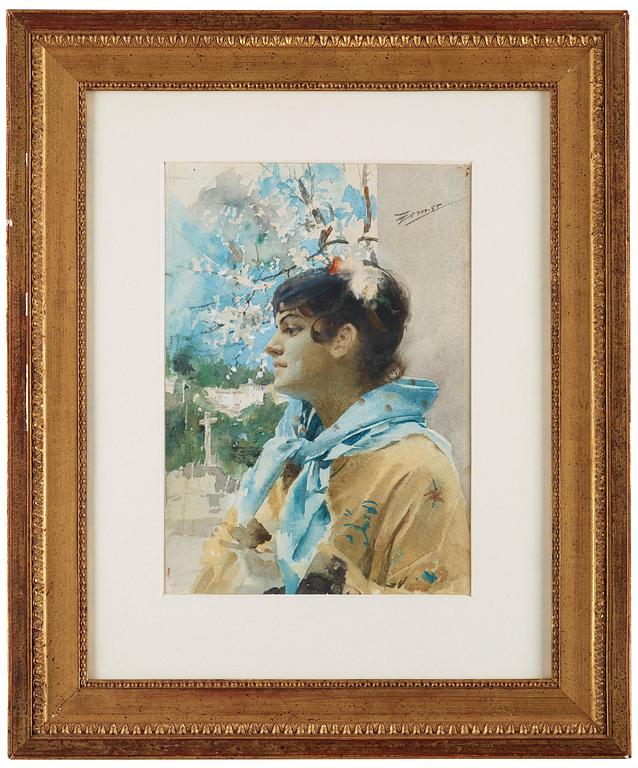 Anders Zorn, "Spanjorska i profil (I)".